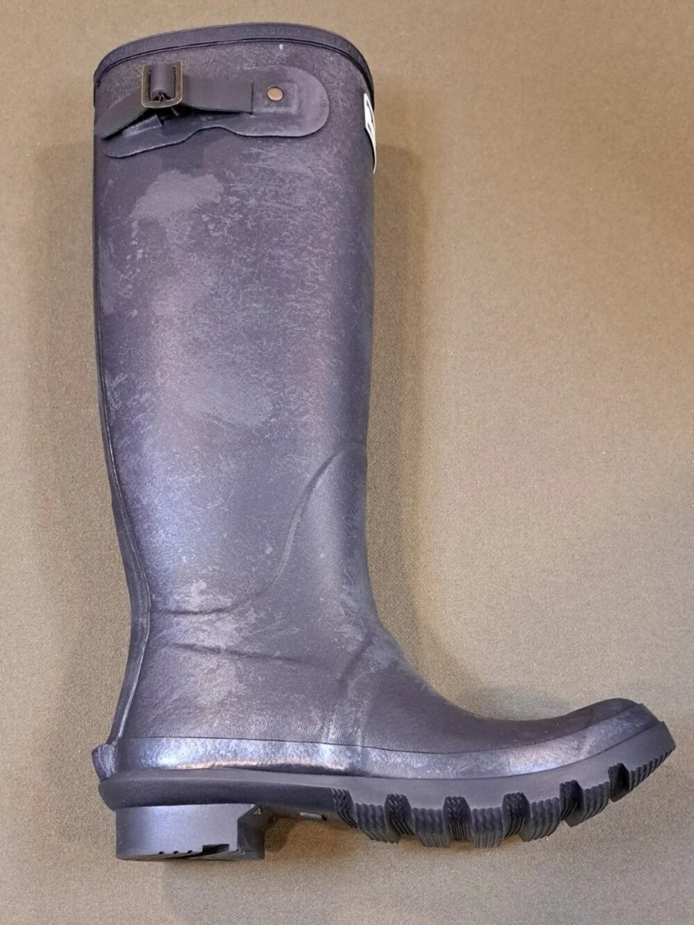 Barbour Bede Wellington Boots - Color: Distressed Navy - Size: UK 4 (US 6)